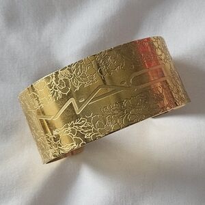 MAC Cosmetics Gold Cuff Bracelet
